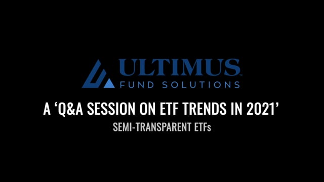 Q&A Session in ETF Trends in 2021
